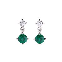 Orecchini Amen Donna Princess in Argento Zircone ET0BV - ET0BV